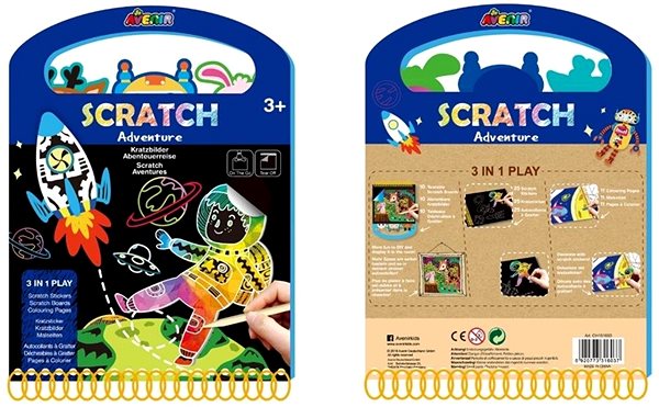 Scratching Pictures Scratching Activity Book Adventure .