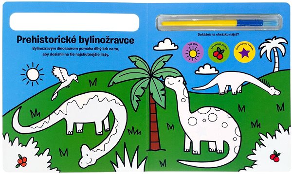 colouring page colour me! Dinosaurs .