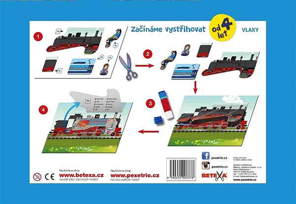 colouring page Start cutting out Trains .