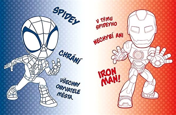 colouring page colouring page with tattoos Spidey .