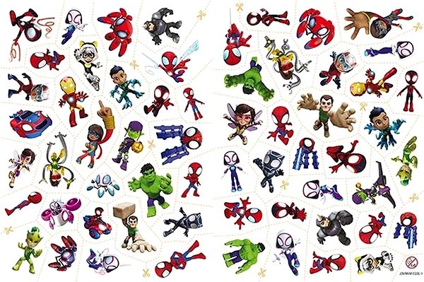 colouring page colouring page with tattoos Spidey .