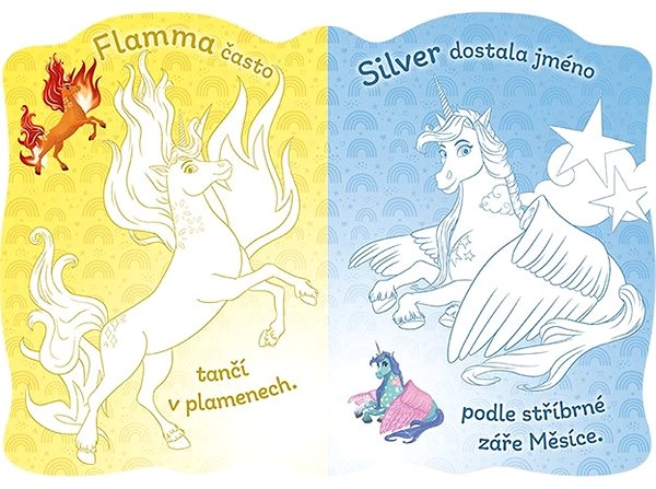 colouring page Shaped colouring pages Unicorns .