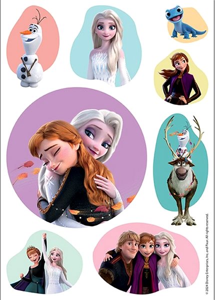 colouring page colouring with iron-on pictures Ice Kingdom .