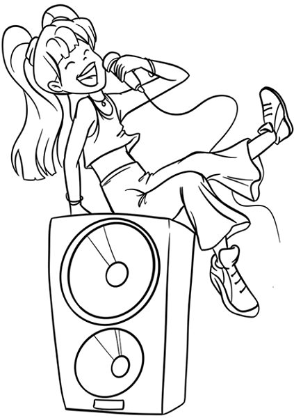 colouring page Lollipopz colouring page .