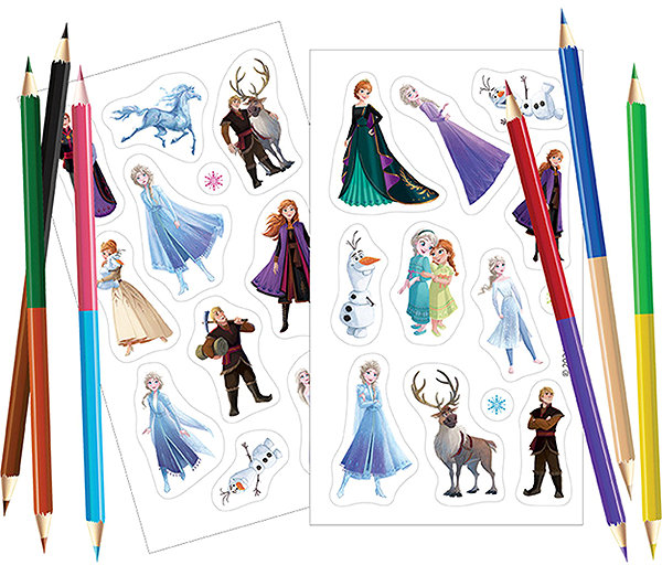 colouring pages My colouring pages for travel Frozen.