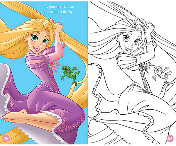 colouring pages My Princess Travel colouring Pages.