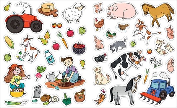 colouring pages Large colouring pages Farm.