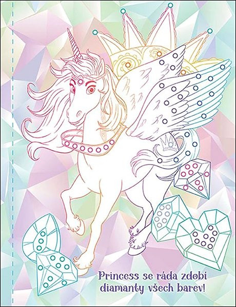 colouring pages colouring pages with stones Unicorns.