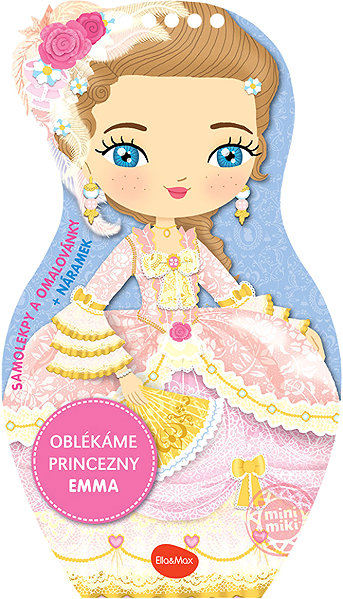 colouring pages We dress up dolls Princess Emma: colouring pages.