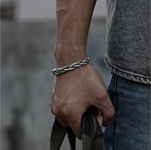 Flor de Cristal Men's Bracelet Luis.