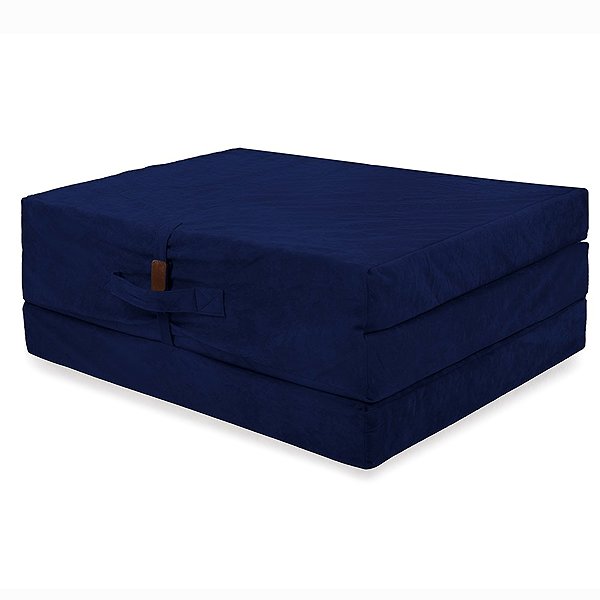 Mattress Blomster Folding hiking mattress 195 × 80, dark blue ...