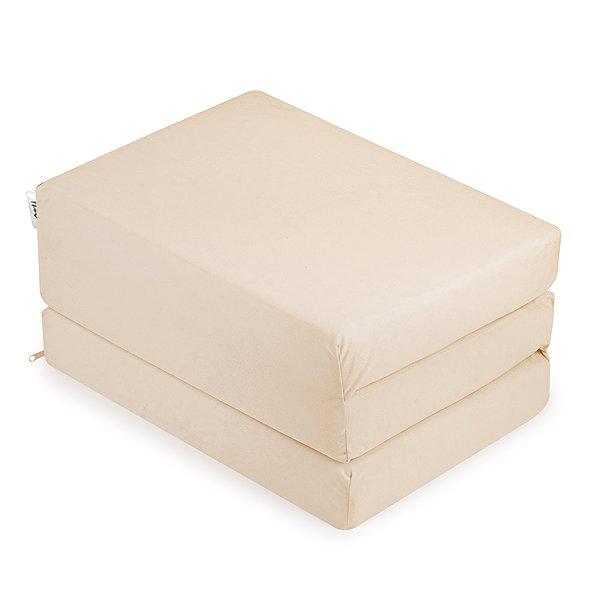 Flumi Folding baby mattress with cover 120 × 60, beige.