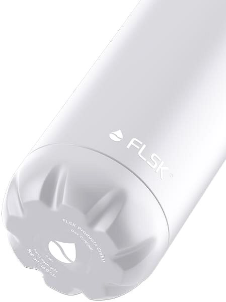 Thermos FLSK Thermobottle 500 ml, white .