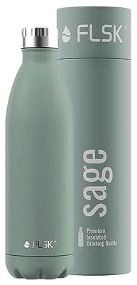 Thermos FLSK Thermobottle 1000 ml, sage .
