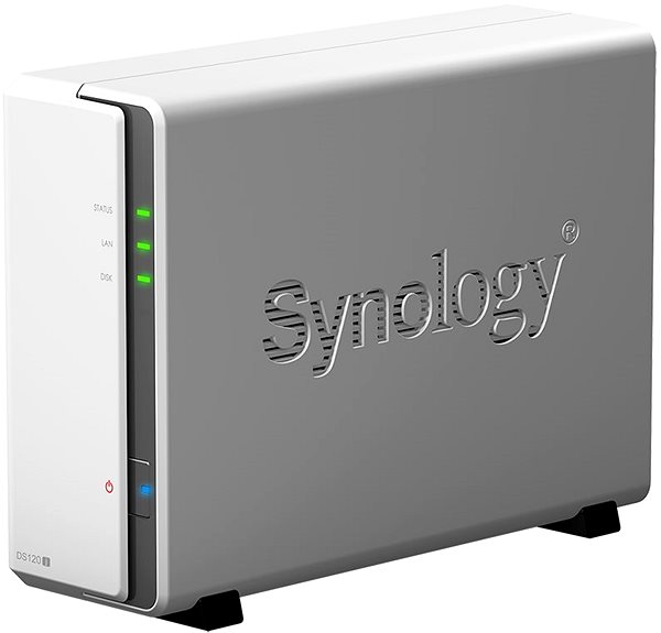  NAS  Synology DS120j, 2TB, RED Lateral view