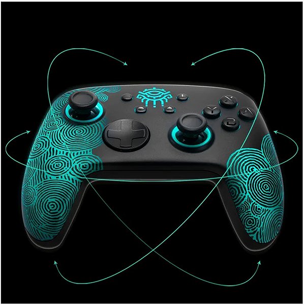 Gamepad FUNLAB Firefly Pro Wireless Controller - Firefly Zonai - Nintendo Switch 2 ...