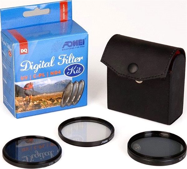 UV-Filter Fomei Filter Kit 58 mm (UV, CPL, ND4) ...