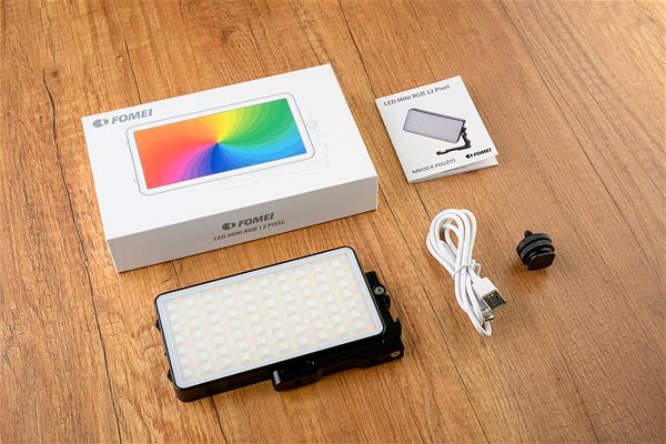 Foto světlo FOMEI LED MINI RGB 12 PIXEL ...