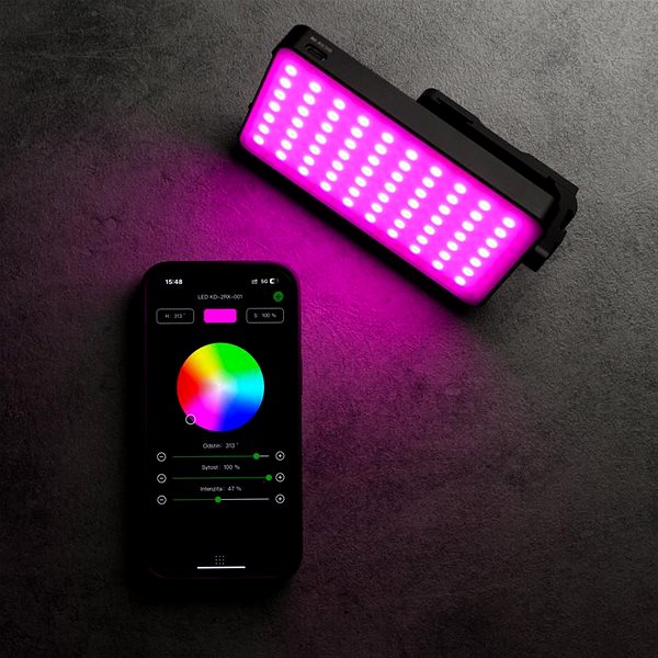 Foto světlo FOMEI LED MINI RGB 12 PIXEL ...