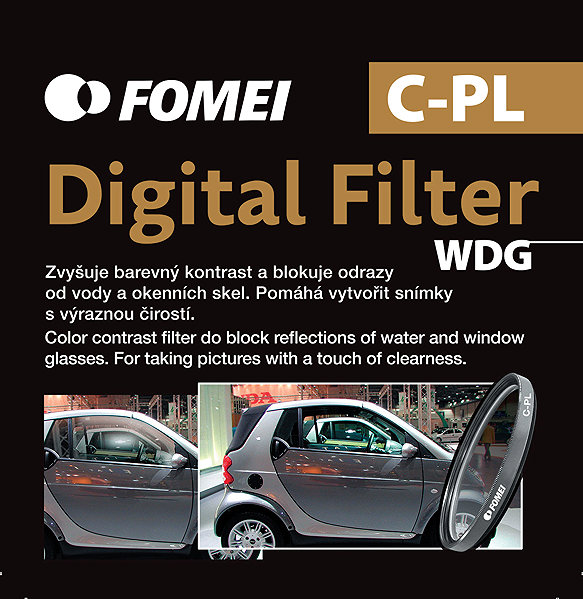 Fomei Digital Filter 52mm C-PL WDG polarising filter.