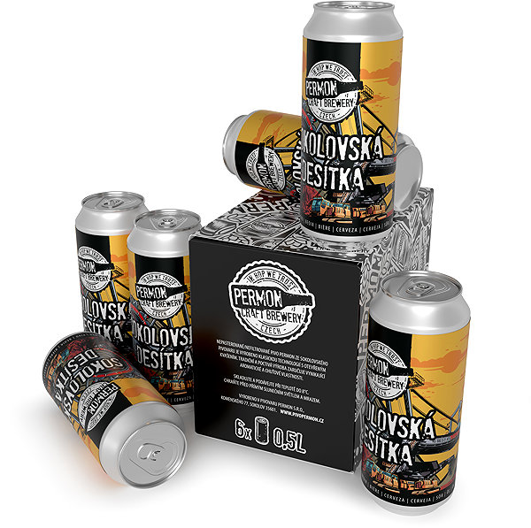 PERMON 6-PACK CLASSIC I. 10°, 4% ABV beer