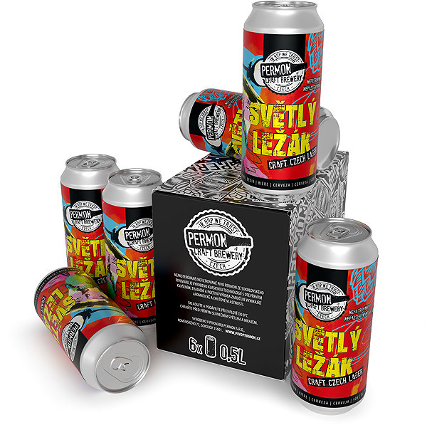 PERMON 6-PACK CLASSIC II. 12°, 4.8% vol. beer.