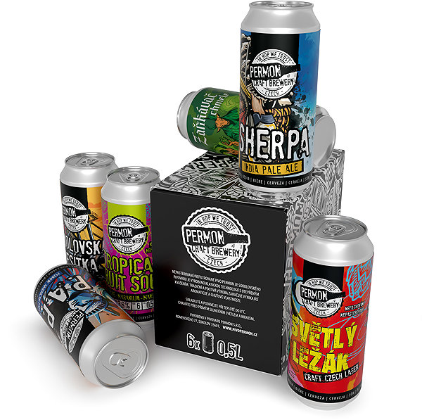 PERMON 6-PACK COMPLET 16°, 7.5% vol. beer