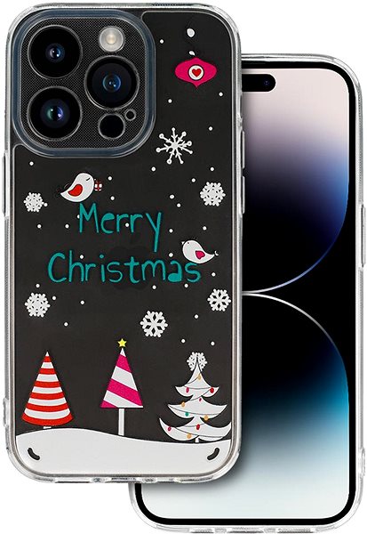 Kryt na mobil Tel Protect Christmas iPhone 15 Pro - vzor 4 Veselé Vianoce ...