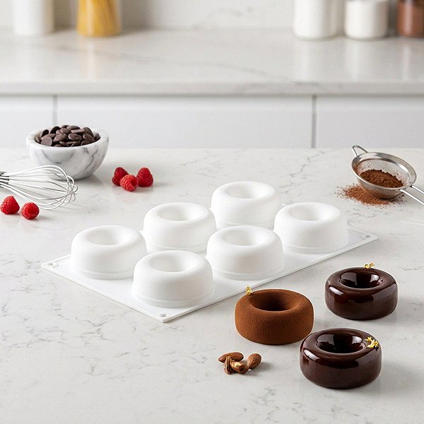 Baking Mould Silikomart Silicone mould Oblio 95 Lifestyle