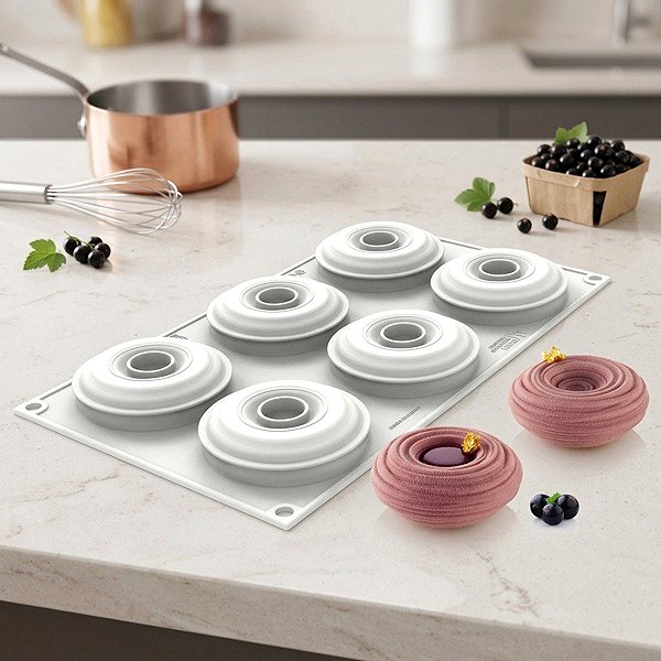 Baking Mould Silikomart Silicone mould Sara 100 Lifestyle