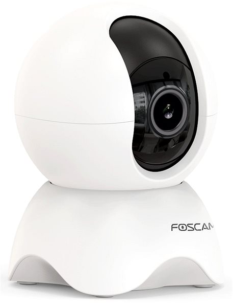 IP Camera Foscam X3 3MP PT with LAN Port Lateral view