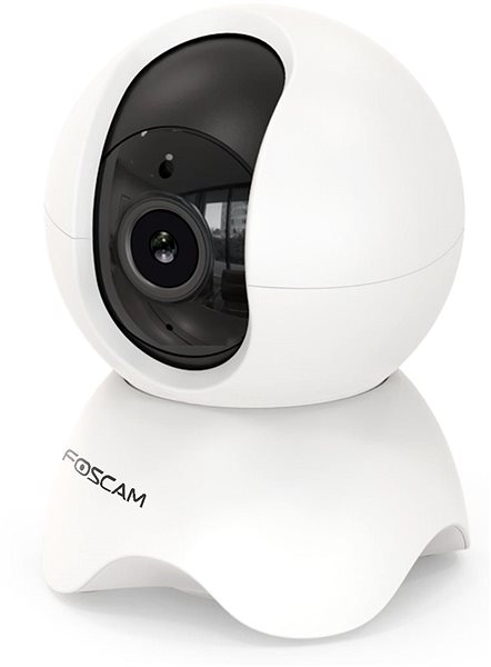 IP Camera Foscam X5 5MP PT with LAN Port Lateral view