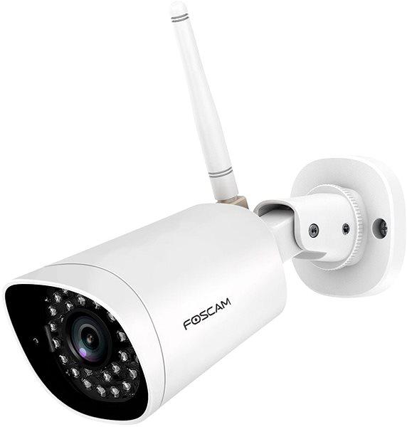 Überwachungskamera FOSCAM FI9902P Outdoor WLAN Kamera 1080 p Seitlicher Anblick
