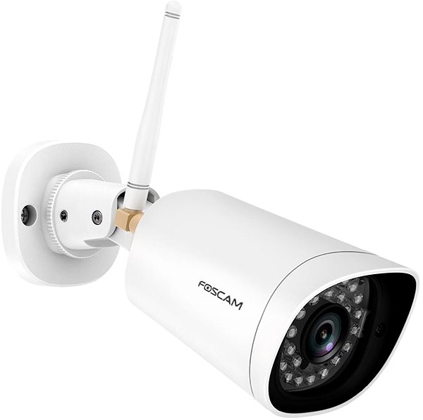 Überwachungskamera FOSCAM FI9902P Outdoor WLAN Kamera 1080 p Seitlicher Anblick