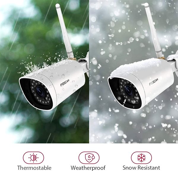 IP Camera FOSCAM G2EP Outdoor PoE Camera 1080p Features/technology