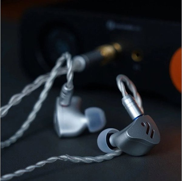 Fej-/fülhallgató Fosi Audio IM4, ezüst ...