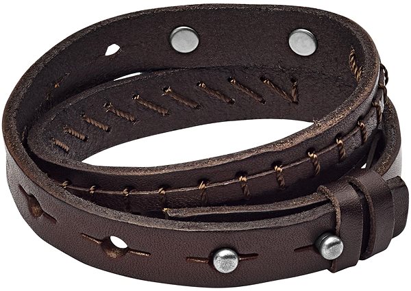 Náramek Fossil kožený JF87354040 ...