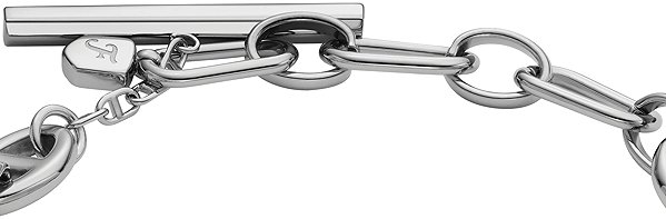 Fossil Women's D-Link Steel Bracelet JA7244040.