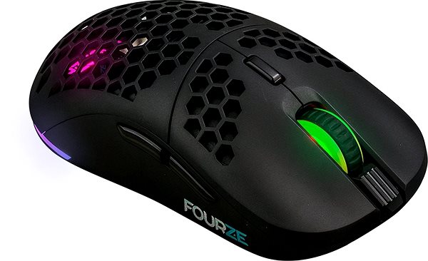 Herní myš Fourze GM900 Wireless Gaming Mouse Black Vlastnosti/technologie
