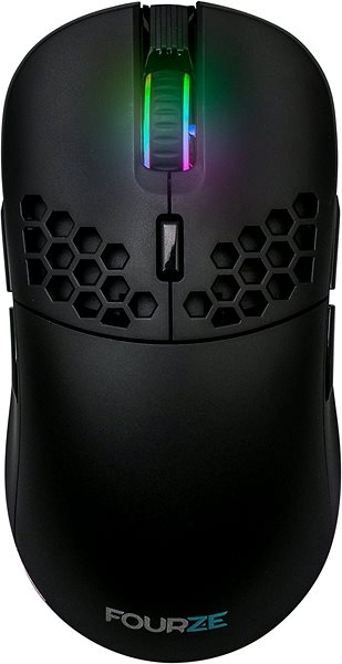 Herní myš Fourze GM900 Wireless Gaming Mouse Black Screen