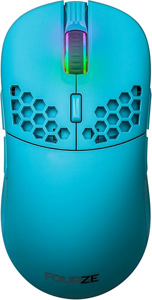 Gaming-Maus Fourze GM900 Wireless Gaming Mouse Turquois Screen