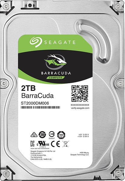 Festplatte Seagate BarraCuda 2TB ...