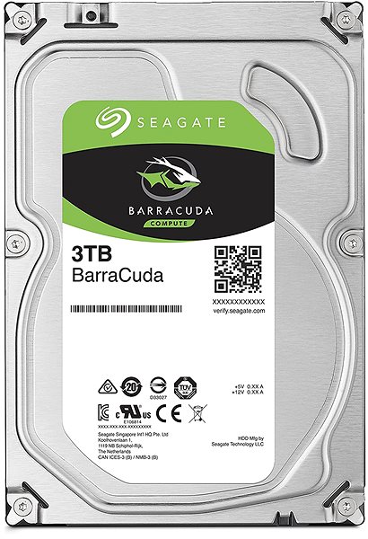 Merevlemez Seagate BarraCuda 3TB ...