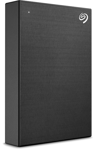External Hard Drive Seagate One Touch Portable 1TB, Black Lateral view