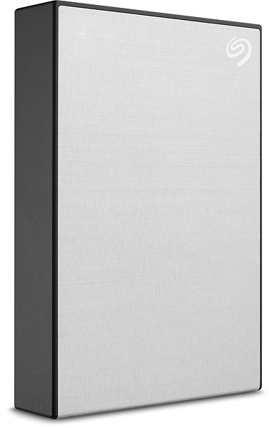 External Hard Drive Seagate One Touch Portable 1TB, Silver Lateral view