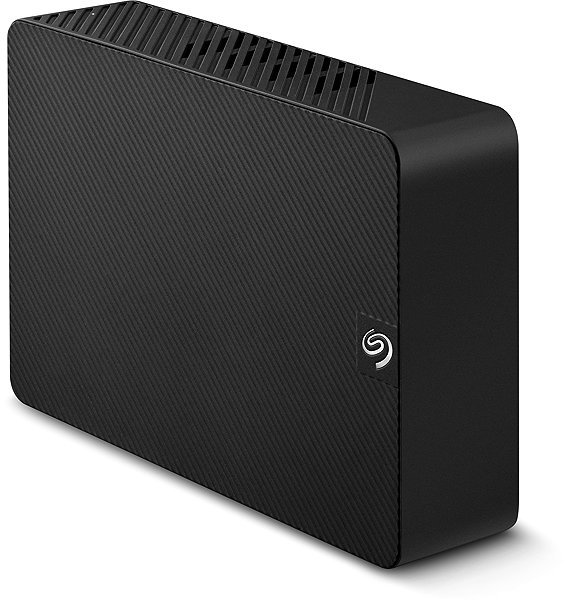 External Hard Drive Seagate Expansion Desktop 20 TB Lateral view