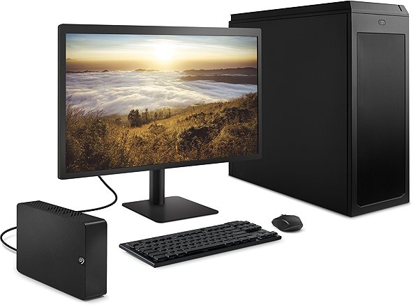 External Hard Drive Seagate Expansion Desktop 22TB Features/technology
