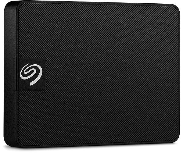 Külső merevlemez Seagate Expansion SSD 500GB, fekete Oldalnézet