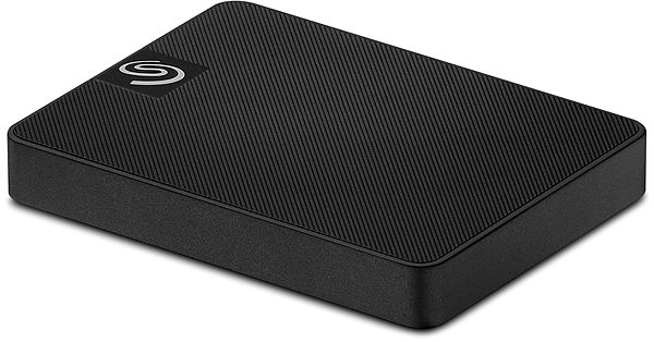 External Hard Drive Seagate Expansion SSD 500GB, Black Lateral view