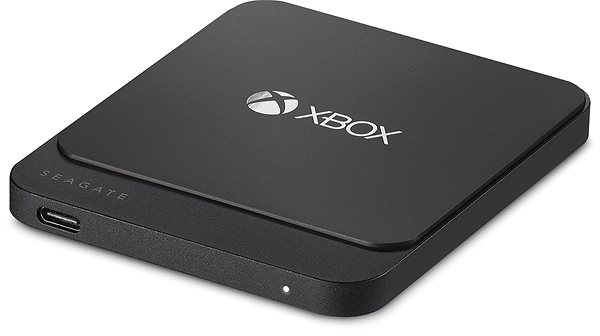 Externí disk Seagate Xbox Game Drive SSD 2TB, černý Boční pohled